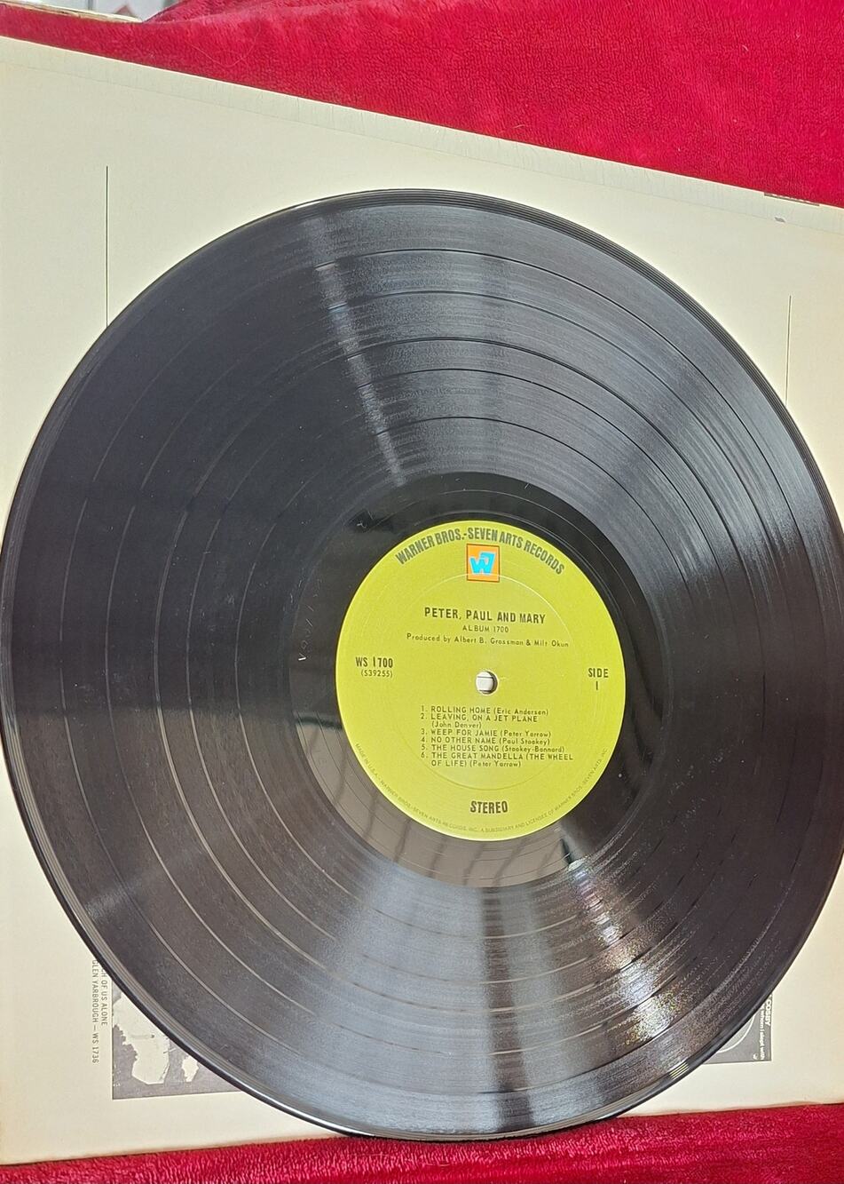 Peter, Paul and Mary- Album 1700- Vinyl LP Warner Bros- WS-1700- VG+/EX- Shrink!